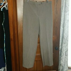 Tweed trouser - zip and button closing